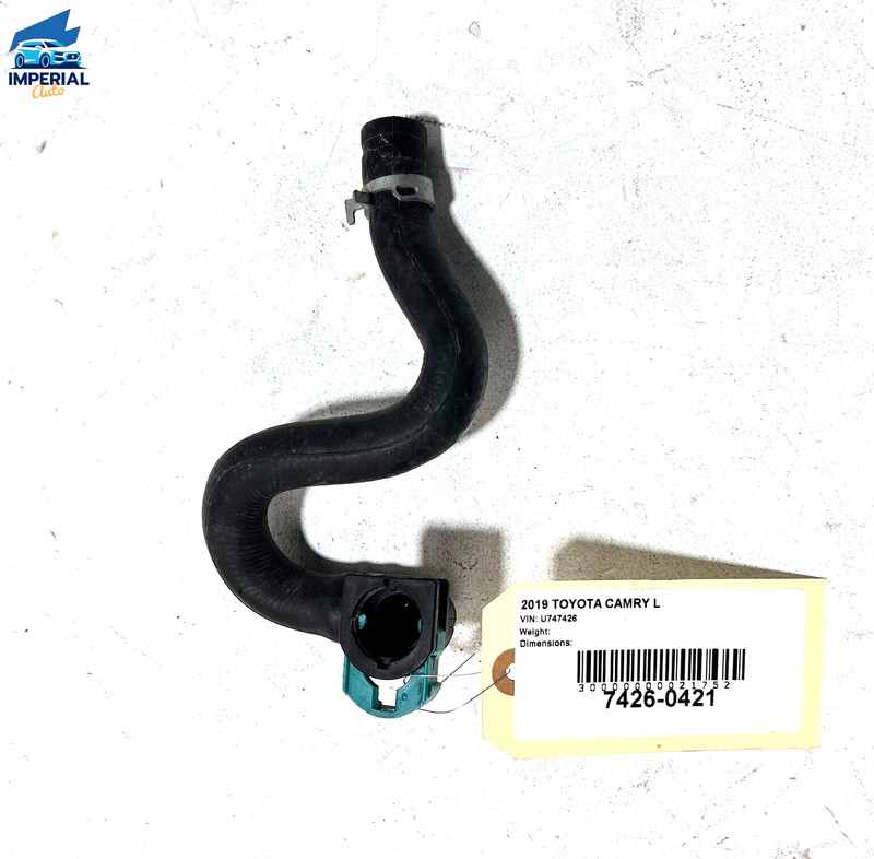 HVAC A/C Heater Coolant Water Hose Line OEM 2018 - 2022 Toyota Camry 2.5L