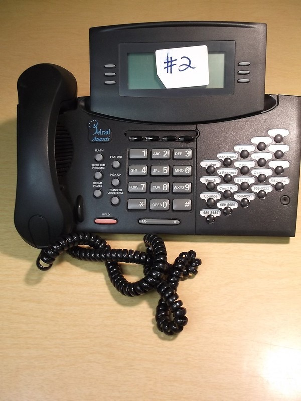 Telrad Avanti 79-610-0202 Executive Office Telephone 00CF Large Display *FREE SH