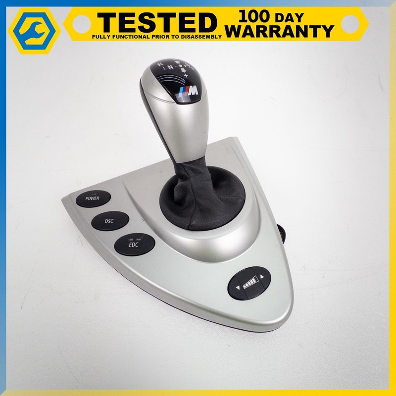 06-10 BMW M6 GEAR SHIFTER KNOB SELECTOR LEVER ASSEMBLY OEM
