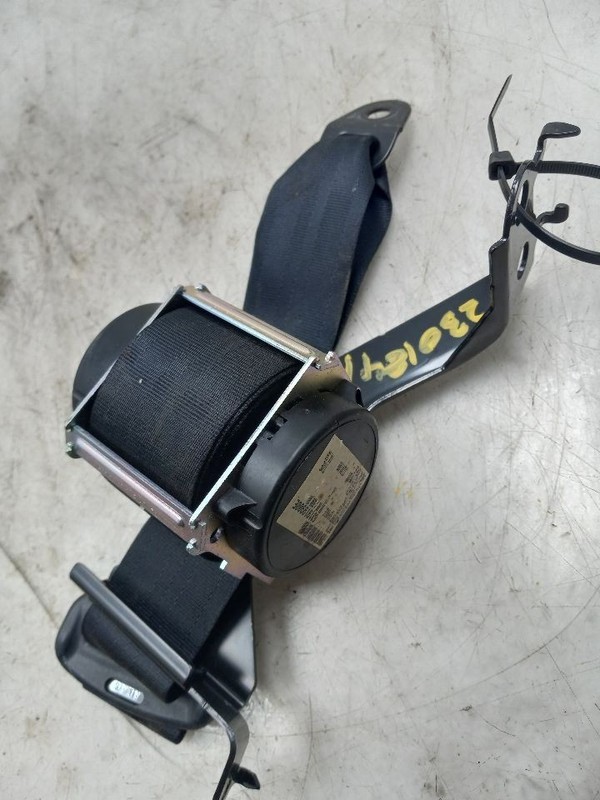 17 TOYOTA PRIUS TWO REAR PASSENGER RIGHT SEAT BELT BLK-FA20