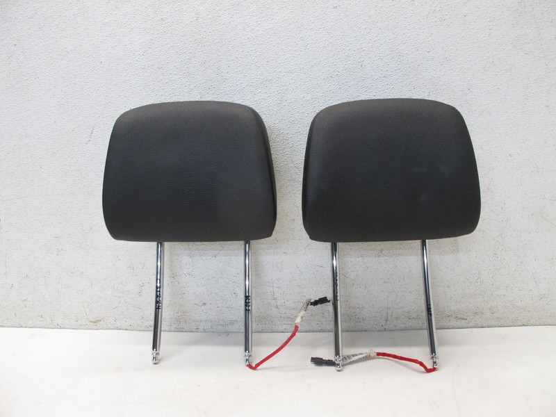 11-13 BMW F10 535i 550i FRONT LEFT RIGHT SEAT ELECTRIC HEADREST SET OEM 031224