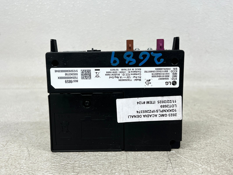 ⭐21-24 GMC ACADIA DENALI TELEMATICS COMMUNICATION CONTROL MODULE OEM LOT2689
