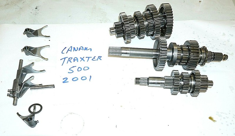 01 Bombardier Traxter 500 4x4 Transmission Gear Assy