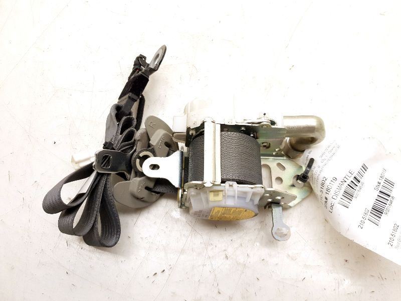 09-10 TOYOTA COROLLA LE PASSENGER SIDE FRONT SEAT BELT ASSEMBLY