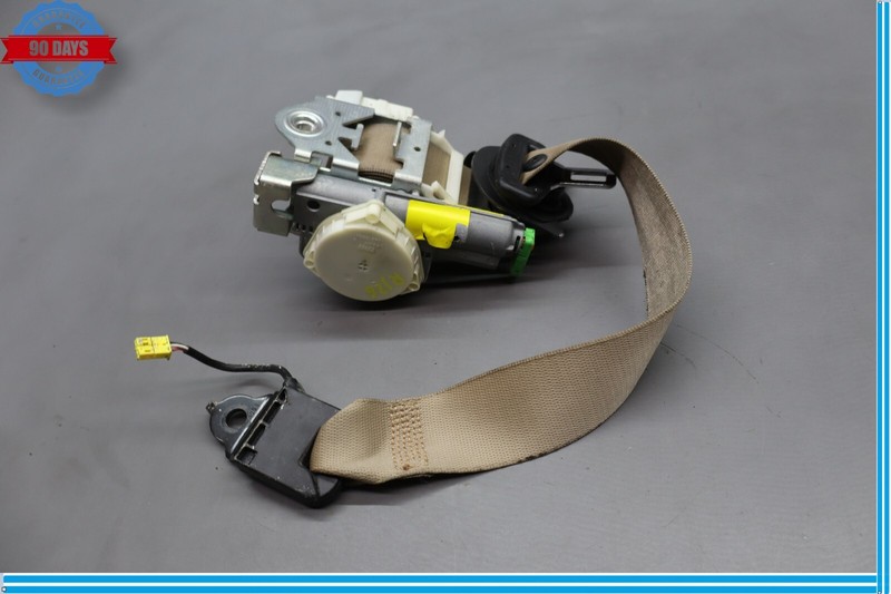 08-14 Mercedes W204 C300 C350 C250 Front Right Passenger Seat Belt Beige Oem