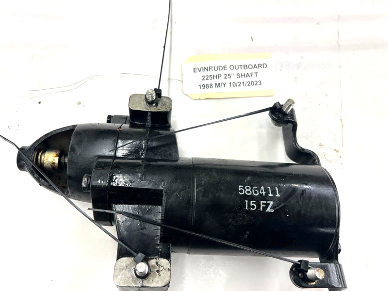 Evinrude Johnson Outboard 225hp Starter 0584799 CLEANED & READY!