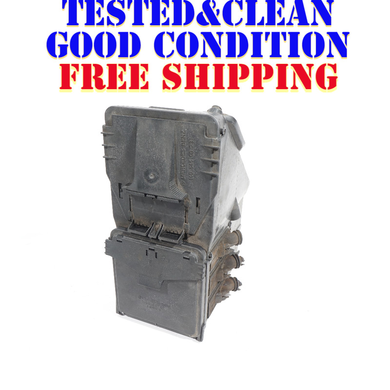 94 95 MERCEDES S420 W140 ENGINE ECU FUSE BOX COMPLETE OEM