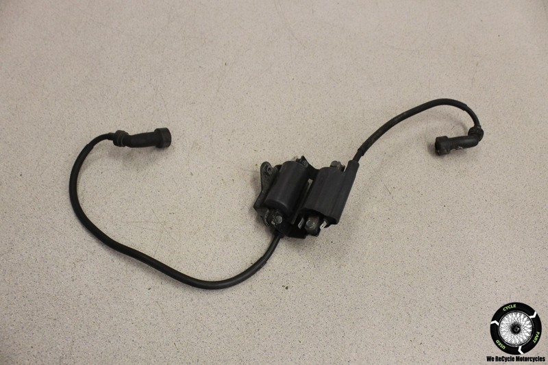 2002 Yamaha Virago 250 XV250 IGNITION COILS W/ PLUG BOOTS WIRES XV 02