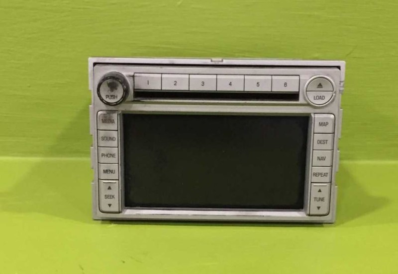 08 09 MKZ FACTORY RADIO AM FM 6 CD MP3 W/NAVIGATION OEM 3624-3