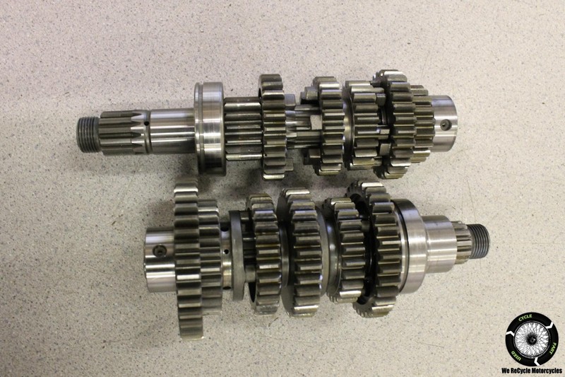 2008 Kawasaki Ninja 250R EX250 EX 250 TRANSMISSION TRANS GEAR GEARS ASSEMBLY 08