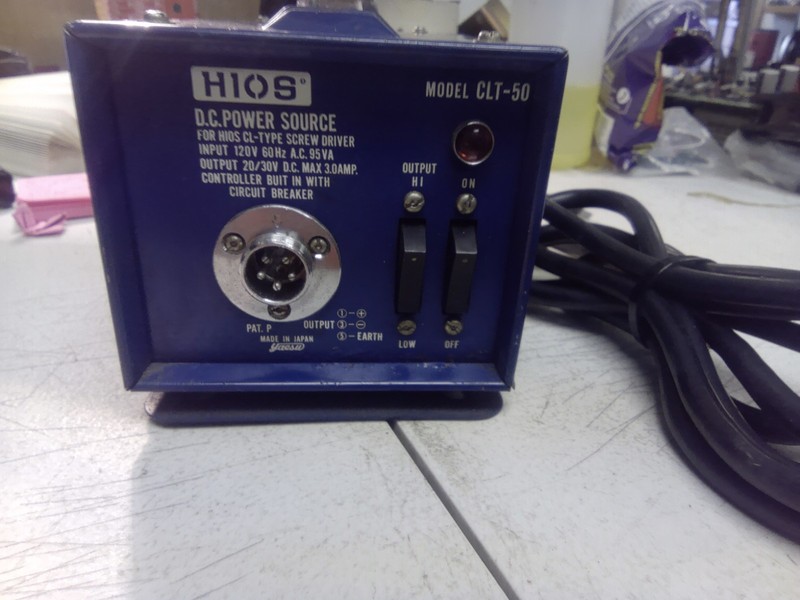 H1OS Model CLT-50 Power Source