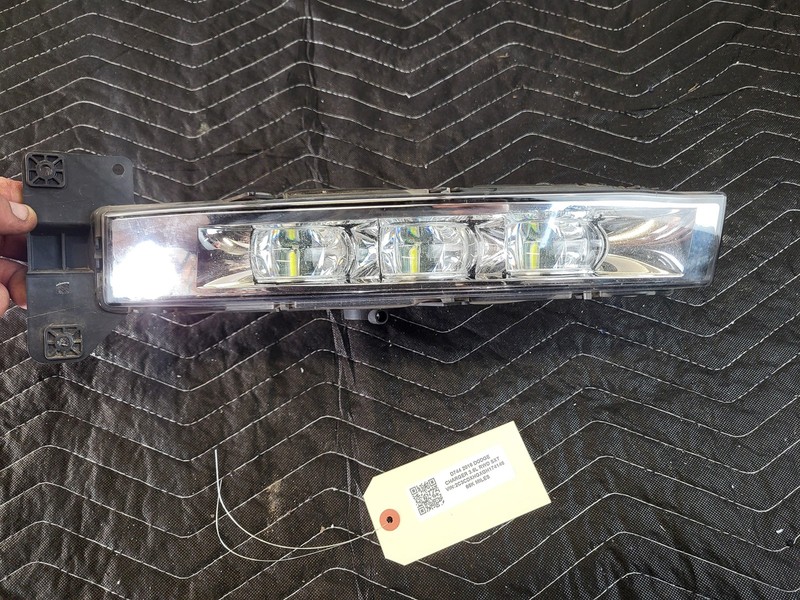 Used Oem Dodge Right Passenger Front Fog Light Lamp LED for 2015-2023 Charger