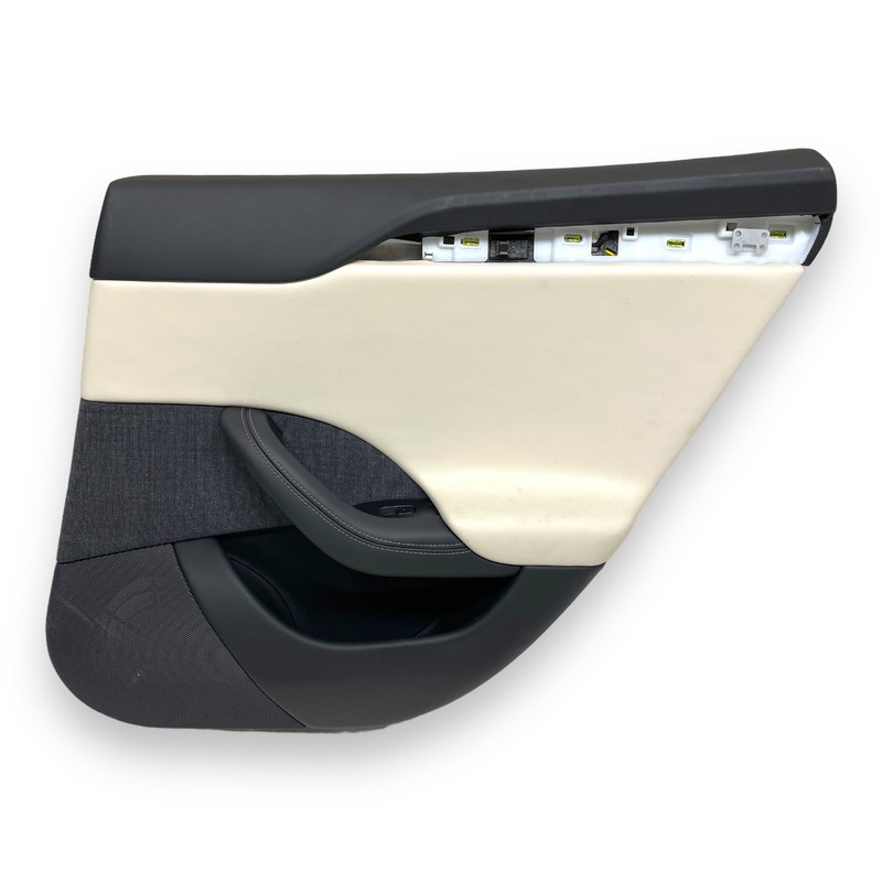 2021-2023 Tesla Model S Rear Right Passenger Side Leather Door Panel Trim Card O