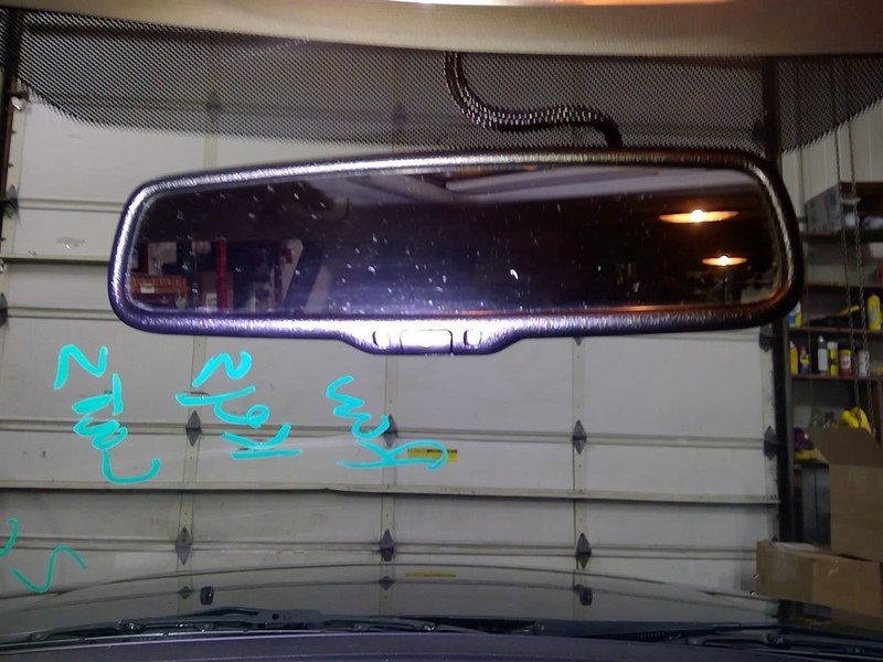 Rear View Mirror Automatic Dimming With Microphone Fits 10-17 CARAVAN 1769362