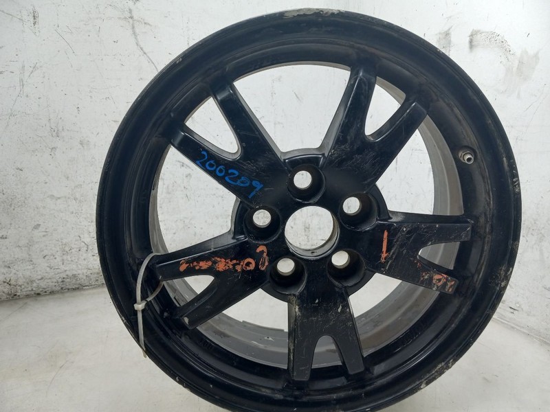 Wheel Prius VIN Du 7th And 8th Digit 15x6 Alloy Black Fits 10-15 PRIUS
