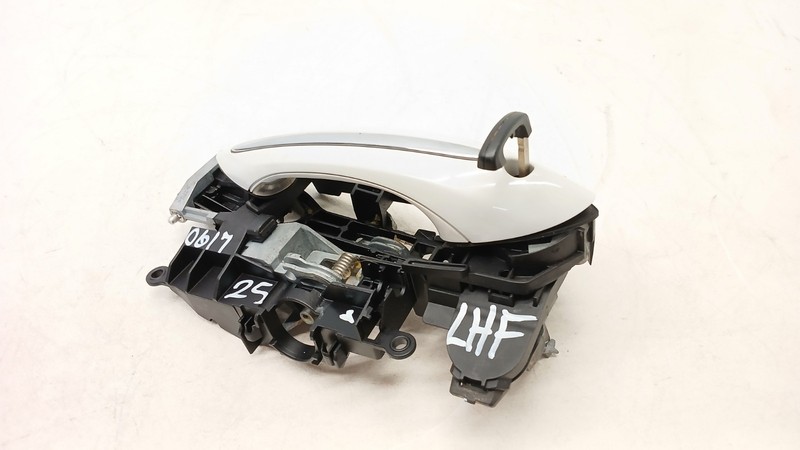 09-19 BMW F10 535i 740i M5 DOOR EXTERIOR HANDLE KEY DRIVER LEFT FRONT OEM 061725