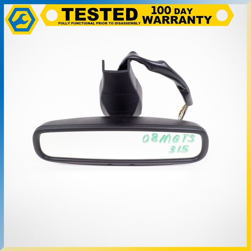 08-19 MASERATI GRANTURISMO GRANCABRIO INTERIOR REAR VIEW MIRROR OEM