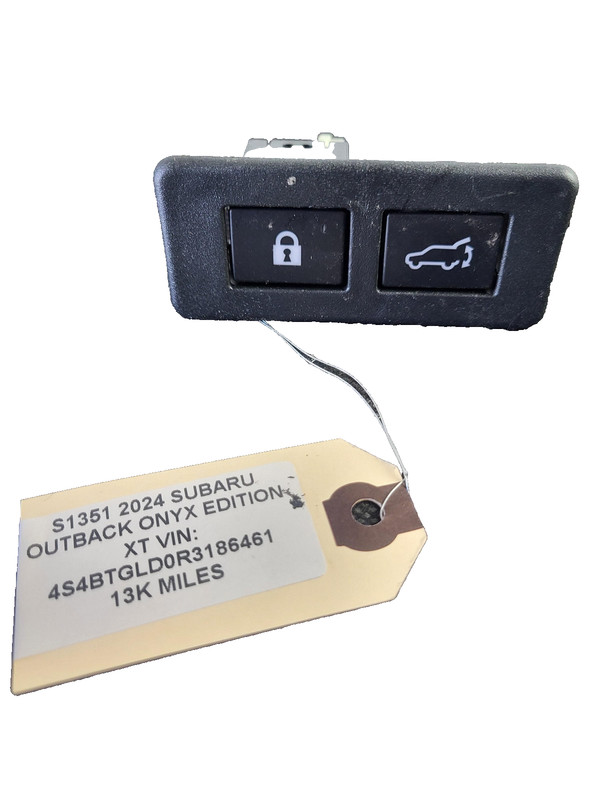 Used Oem Subaru Trunk Liftgate Tailgate Release Switch for 2020-2025 Outback