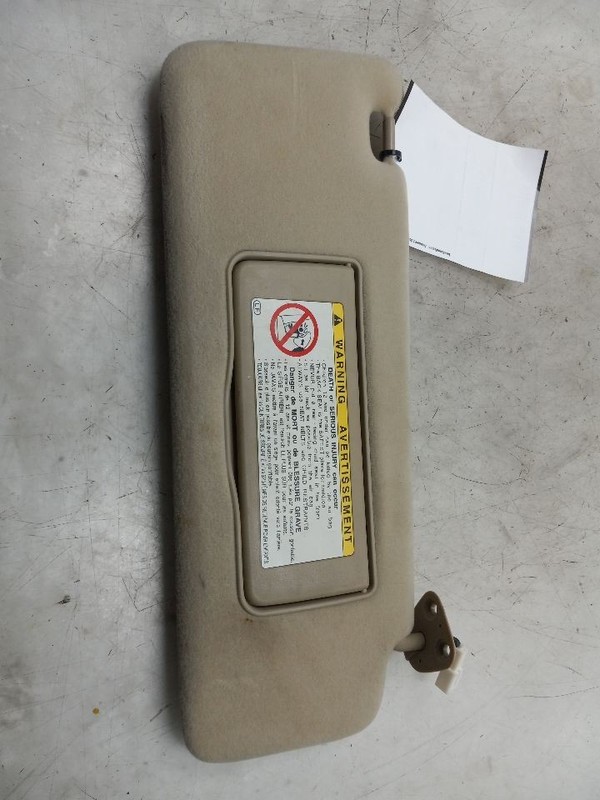 Passenger Sun Visor Illuminated Fits 01-02 LEXUS RX300