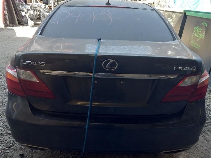 10 11 12 LEXUS LS460 REAR BUMPER WITHOT SPORT PACKAGE GRY-1GO