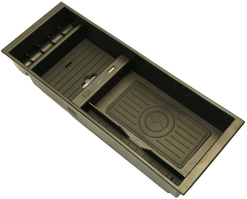 🔅2021-2024 FORD F-150 CENTER CONSOLE ORGANIZER COMPATIBLE CAR WIRELESS CHARGING