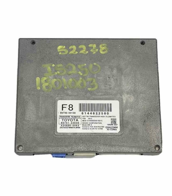 Lexus IS250 telematics control 2013 transceiver control module OEM 8674053130