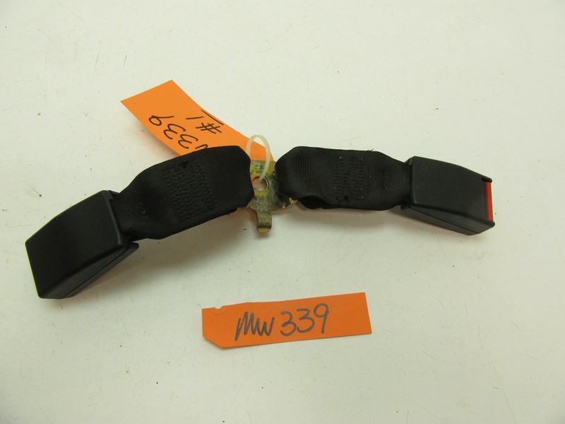 97-01 CATERA BACK REAR SEAT BELT SEATBELT BUCKLE DUAL DOUBLE BUCKLE LATCH LOCK