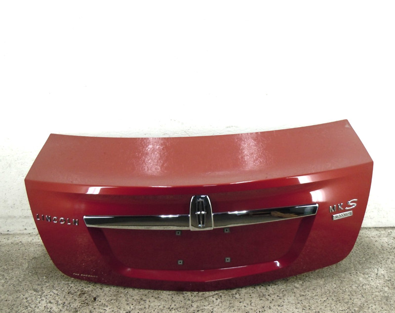 2009-2012 Lincoln MKS Rear Trunk Deck Lid W/O Spoiler or Camera OEM *SEE NOTES*