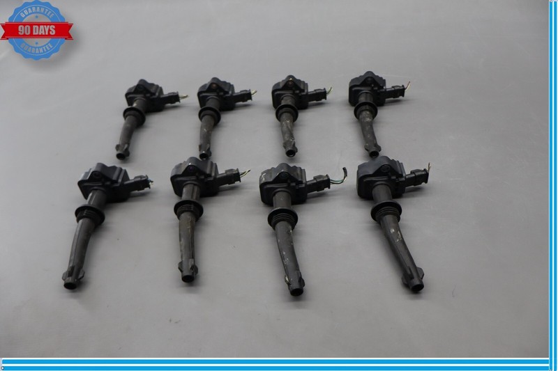 10-14 Jaguar X351 XJ XF Engine Motor Ignition Coil Set of 8 8W9312A366DA Oem