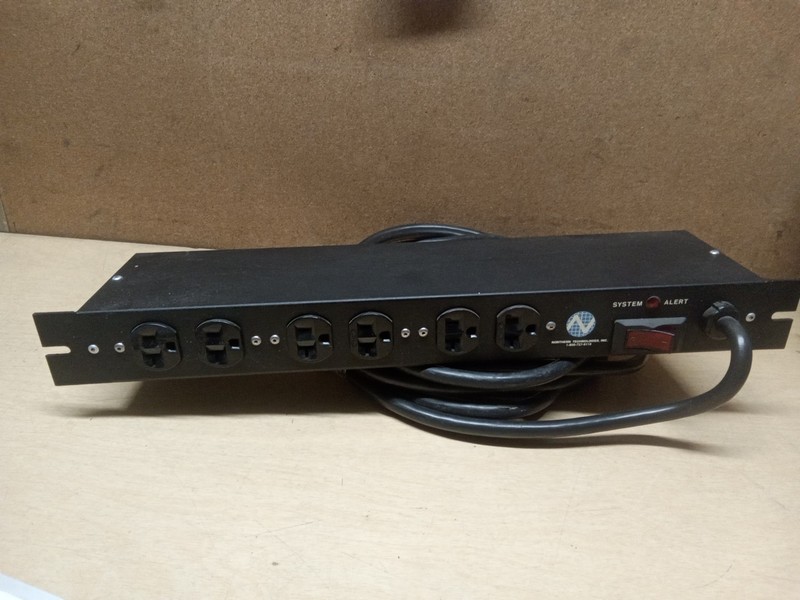 6Port Northern Technologies Model TCS 20P6-RM 20A 120V Transient Voltage...