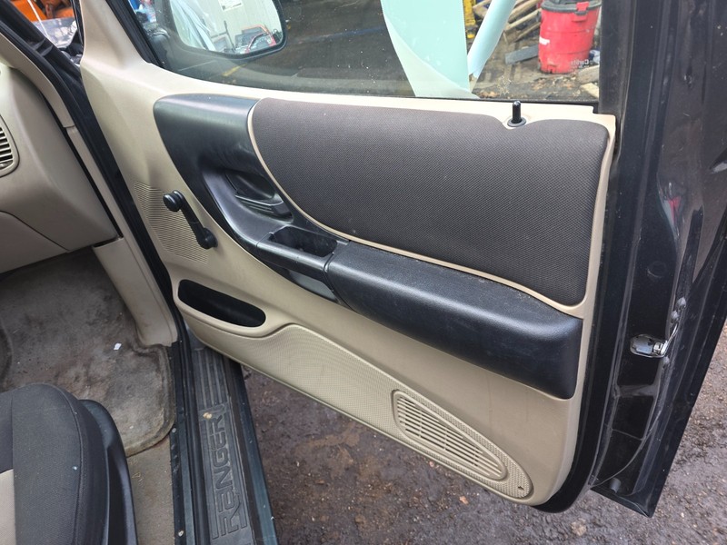 2004-2011 Ford Ranger Passenger Front Inside Door Trim Panel Only Beige Manual