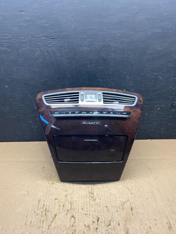 2007-2013 Mercedes W221 S550 S600 Climate Control Clcck Air Vent Bezel P7719 DG