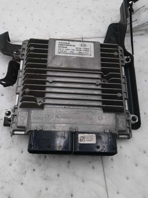 2015 KIA Optima Engine Control Module ECM 2.4L OEM Black 119K Miles