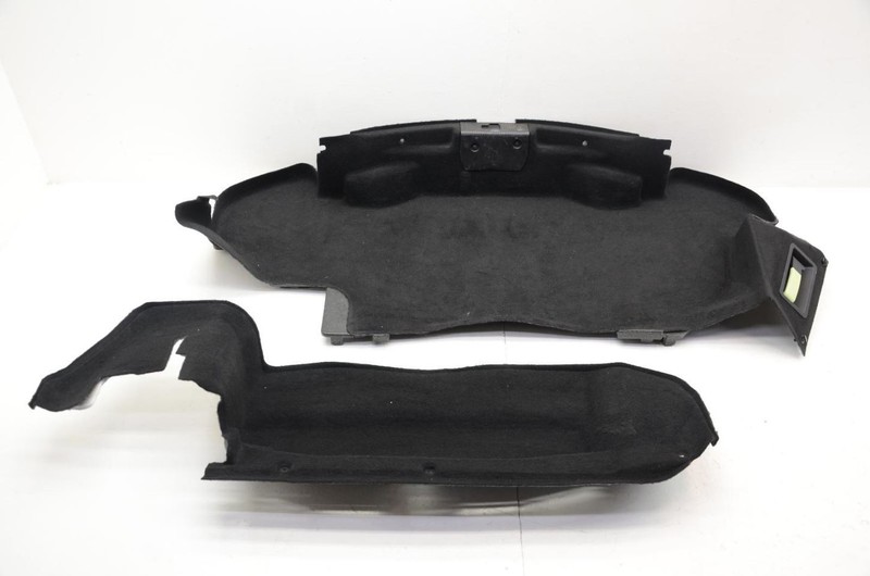 1997-2004 Porsche Boxster S Black Rear Trunk Cargo Panels 98655104503A31