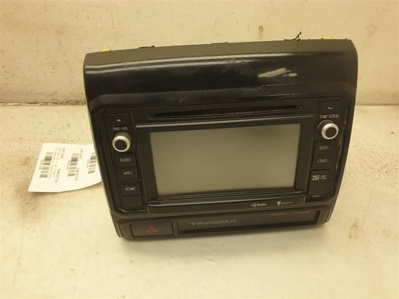 2015 TOYOTA TACOMA RADIO/STEREO RECEIVER AND DISPLAY UNIT ASSEMBLY