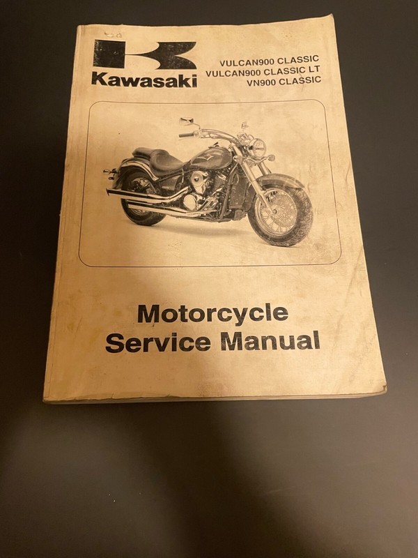 2006 Vulcan 900 Classic Kawasaki OEM Motorcycle Service Manual 99924-1366-01