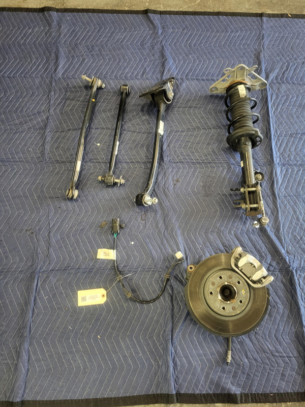 Used Oem Jeep Left Driver Rear Suspension Knee for 2017-2022 Compass 2.4L 2WD