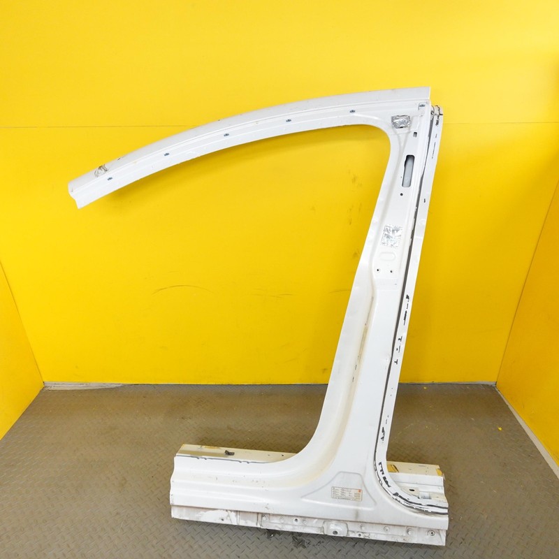 2016-2020 TESLA MODEL X LEFT DRIVER BODY STRUCTURE CENTER B PILLAR CUT OFF OEM