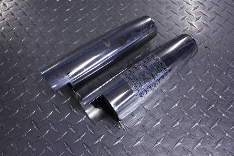 2001 HONDA VT 750 CD2 SHADOW UPPER FORK COVERS PAIR #2 OEM VT750 VT750CD2 01