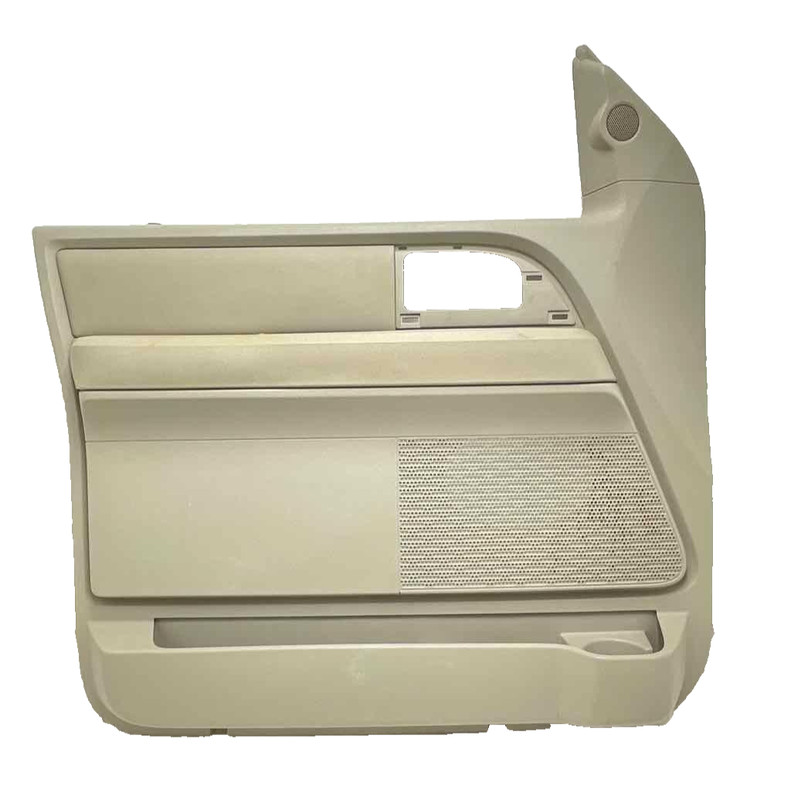 07 - 14 Expedition Front LH Driver Door Panel STONE Color Long W/B SomeScratches
