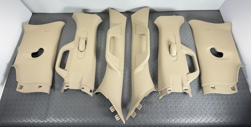✅ 2019-2026 RAM 1500 5th Gen OEM BEIGE A-B-C-PILLAR MOLDING TRIM PANEL SET ASSY