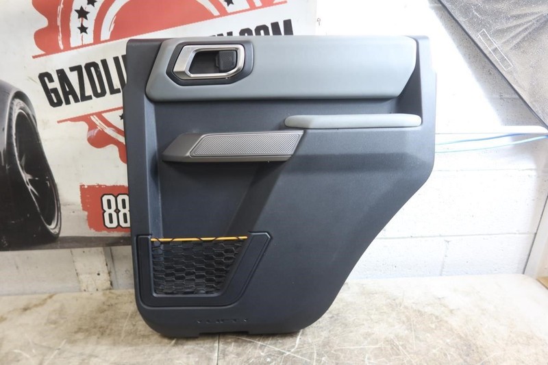 2021-2025 Ford Bronco OEM Rear Right RH Passenger Door Trim Panel Cover