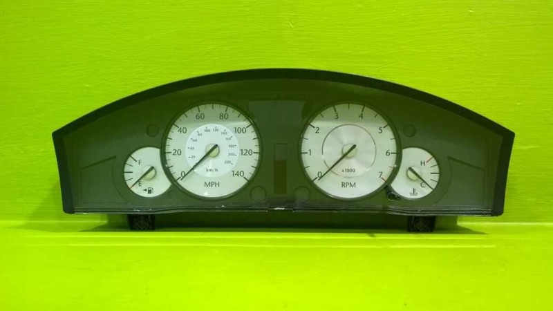 08 300 SPEEDOMETER CLUSTER 140 MPH W/O INFORMATION CENTER OEM 3590-1
