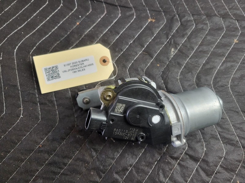 SUBARU FORESTER 2020 2.5L Front Windshield Wiper Motor USED OEM 86511SJ010 19-24