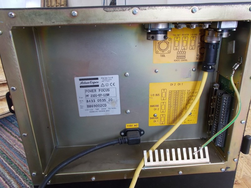 Atlas COpco Power Focus PF 2101-S7-115R 8433 0535 20 100-120VAC (no Key)