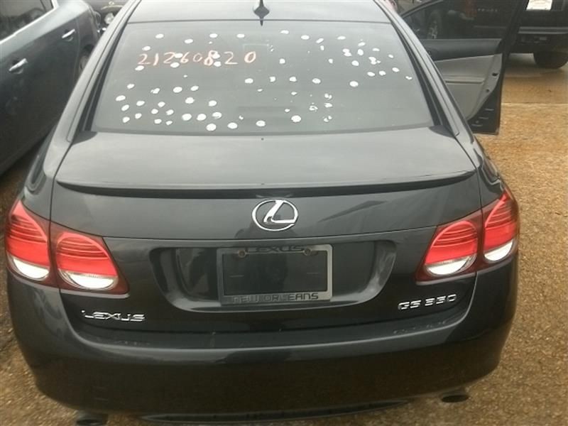Trunk/Hatch/Tailgate With Spoiler Fits 07-11 LEXUS GS350 484757