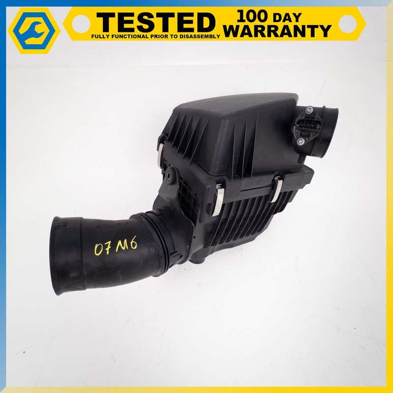 06-10 BMW M6 M5 RIGHT SIDE AIR INTAKE CLEANER FILTER MUFFLER HOUSING BOX OEM