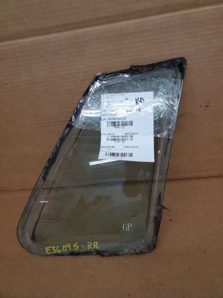Passenger Right Quarter Glass Fits 73-77 GRAND PRIX 271322