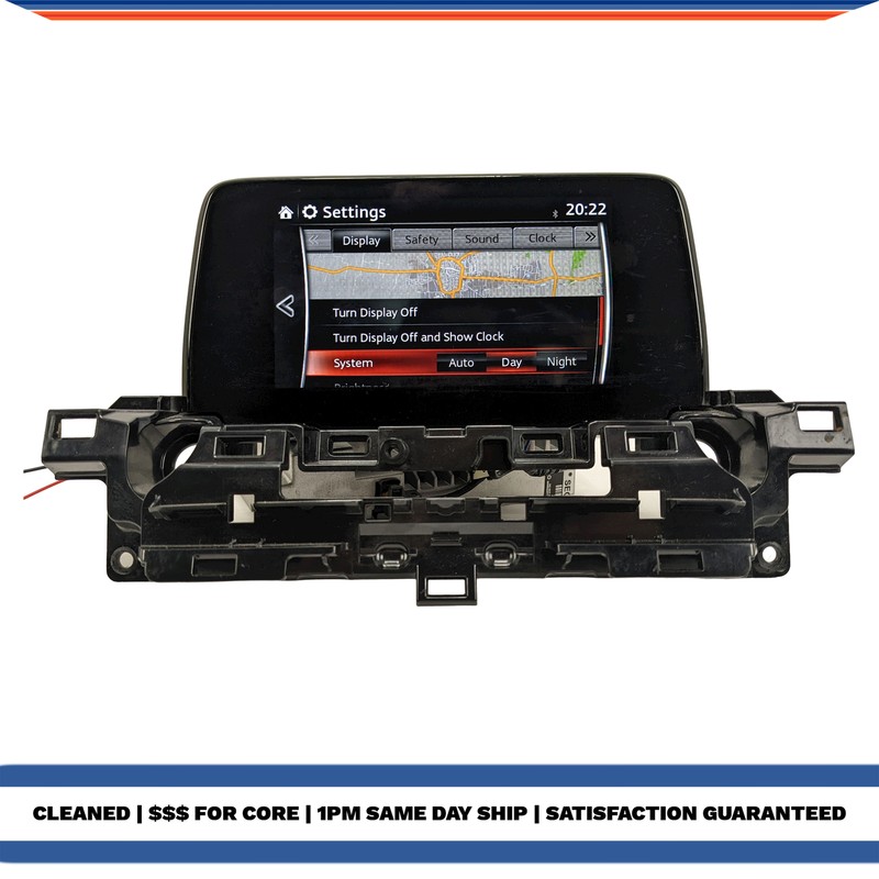 Blemished 2017 - 2020 Mazda CX-5 OEM AM FM Radio Control Unit Display Screen 7"