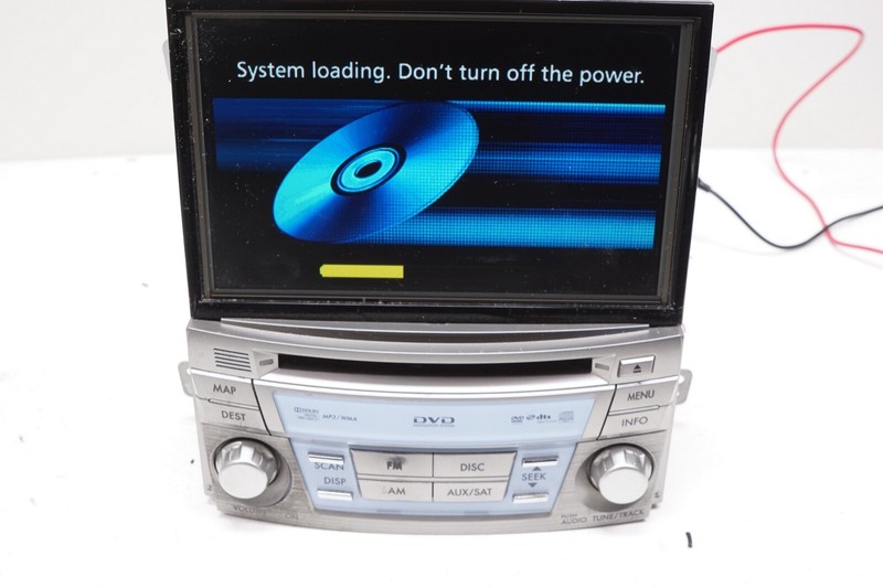 SUBARU LEGACY OUTBACK HD Radio CD Player Navigation Display OEM 2010 - 2014